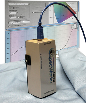 spektrale Schtzung von Farbreizen; mehrkanalige multi- oder hyperspektralen Erfassung mittels Mehrbereichssensoren; spektrale Synthese genormter Lichtstimmungen; LED-basierte Lichtquellen